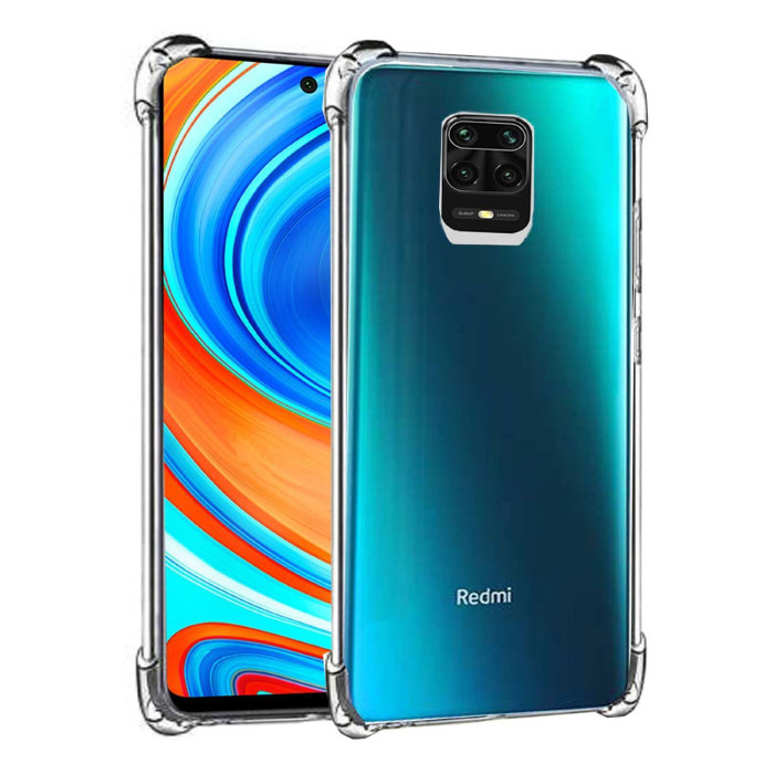 Redmi Note 9S / 9 Pro / 9 Pro Max Clear Shockproof Crystal TPU Back Case - Clear (Universal)