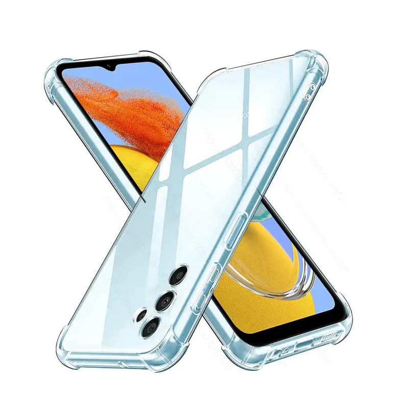 Samsung Galaxy M14 5G Clear Shockproof Airbag Crystal Back Case 