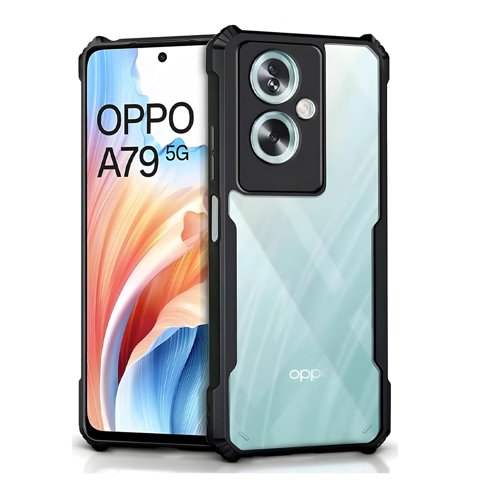 Oppo A79 / OnePlus Nord N30 SE 5G Hybrid 360° Camera Case - Black
