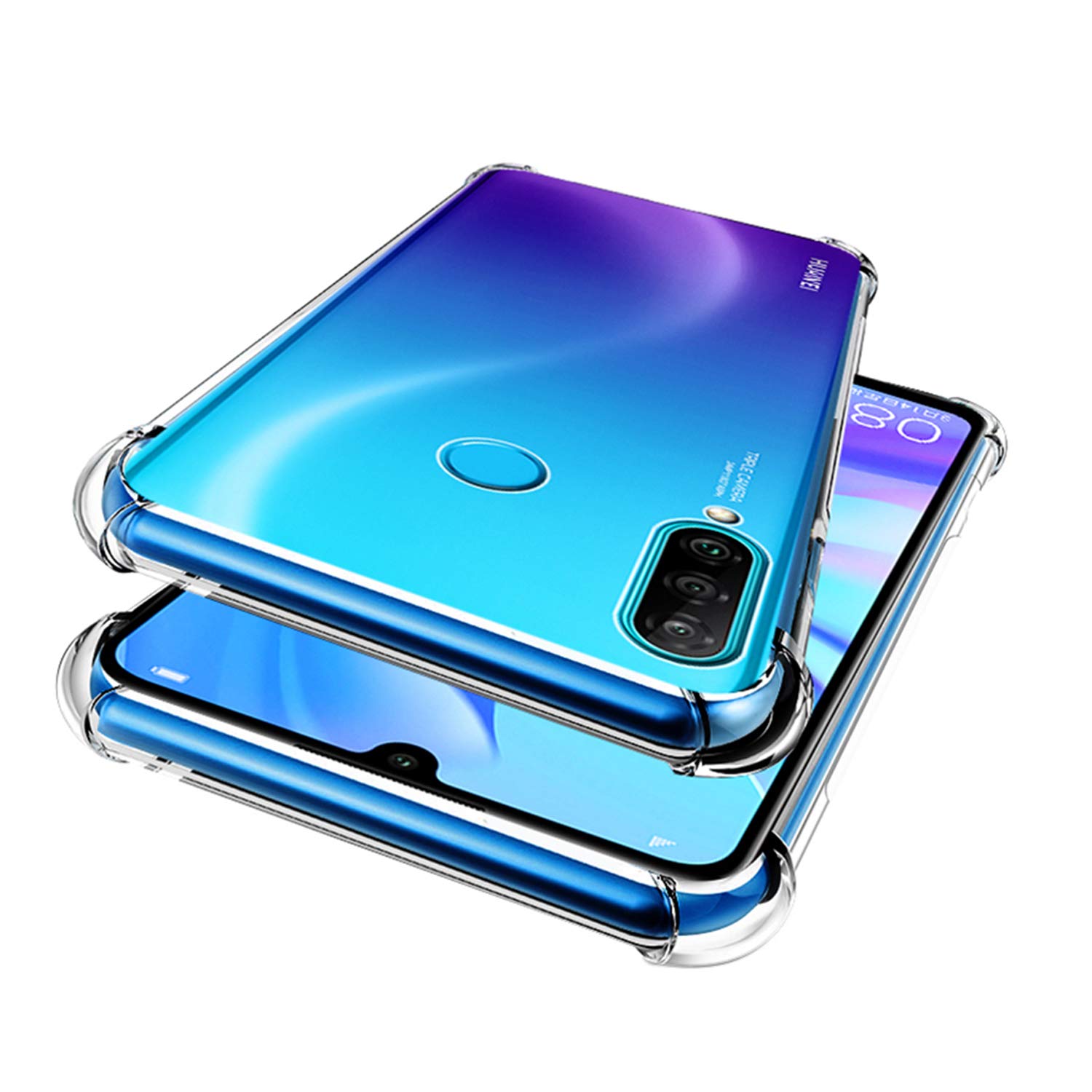 Huawei P30 Lite / Nova 4e Clear Shockproof Airbag Crystal TPU Back Case
