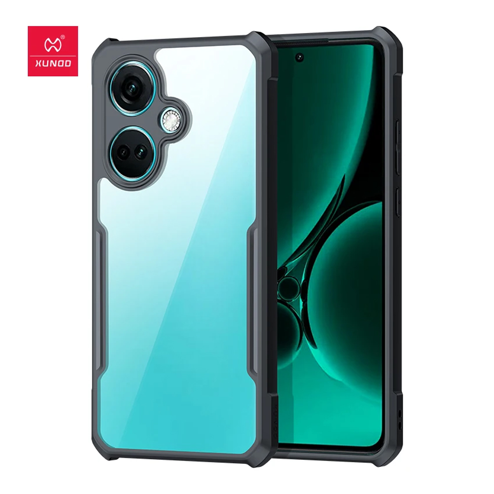 Xundd OnePlus Nord CE 3 5G Shockproof Military-Grade TPU Bumper Case - Black