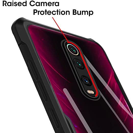 Redmi K20/K20 Pro Clear Hybrid PC Back Case 