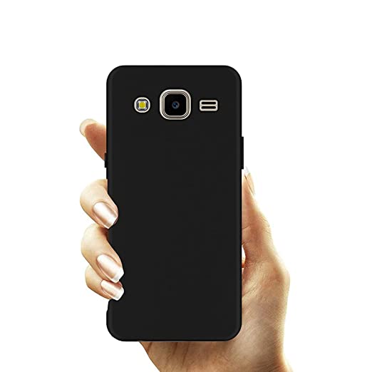 Samsung Galaxy J7 (2015) Silicone Case With Microfiber Lining & 360° Camera Guard