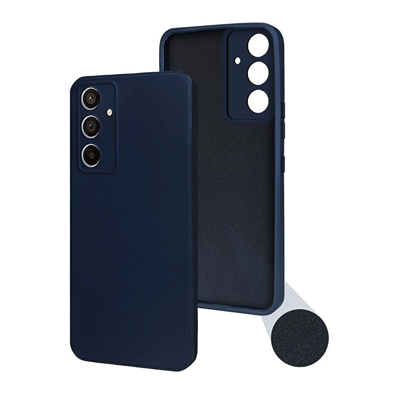 Samsung Galaxy A34 5G Soft Silicone Rubber Back Case - Black