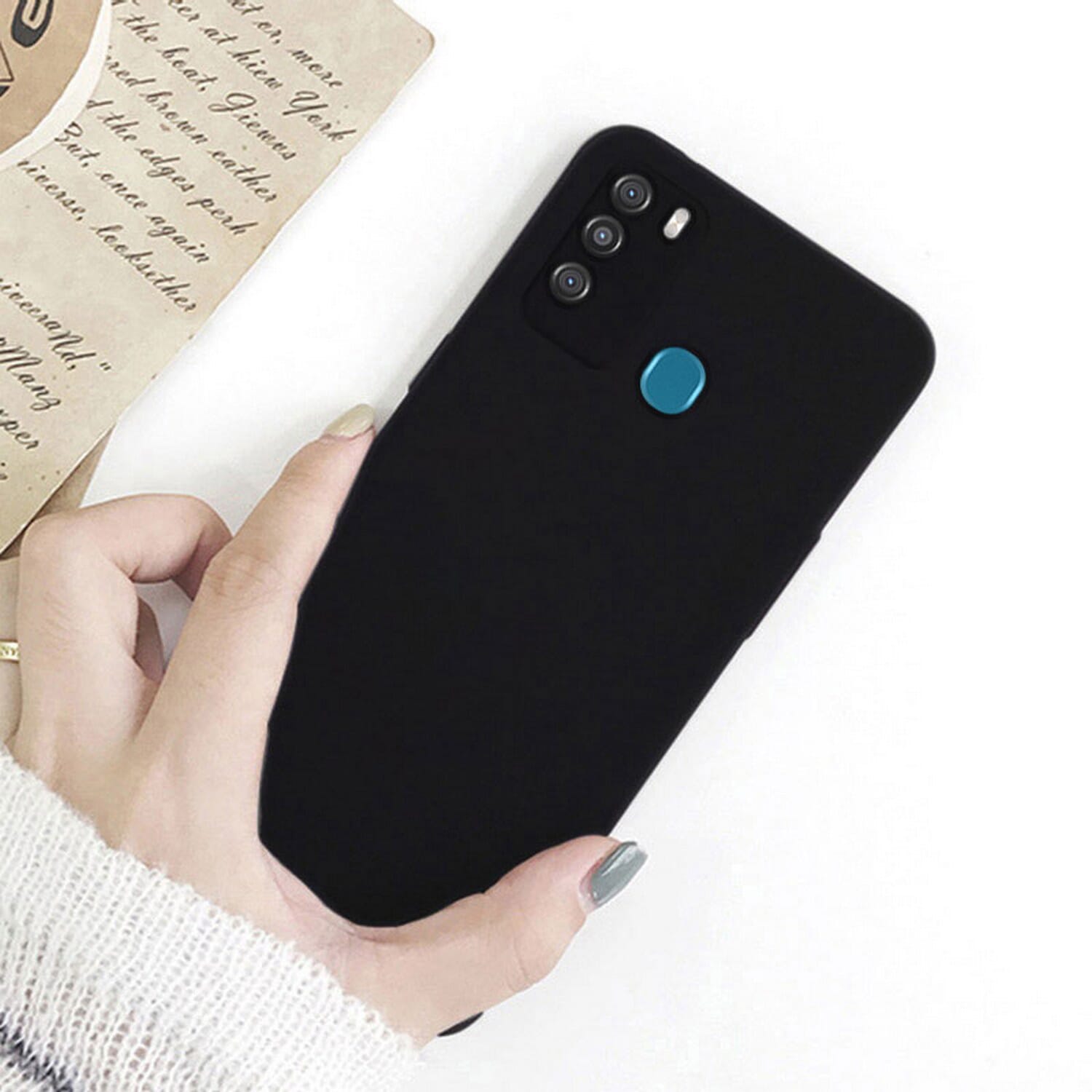 iTel Vision 1 Pro Silicone 360° Camera Protection Case - Black