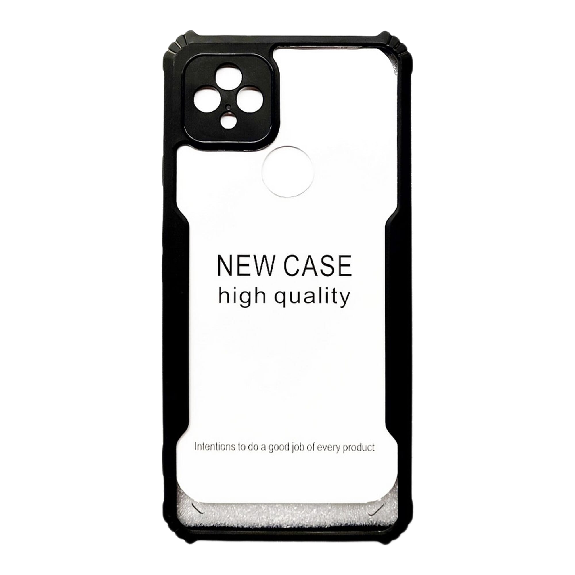 Clear Shockproof TPU Bumper Case For Google Pixel 4a 5G - Black (Google Pixel)