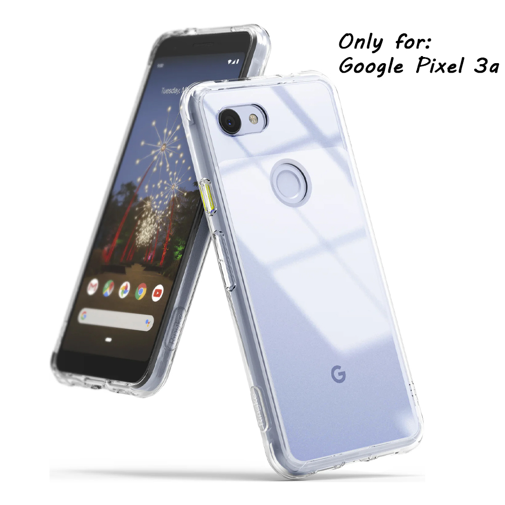 Crystal Clear Shockproof Soft Case For Google Pixel 3A