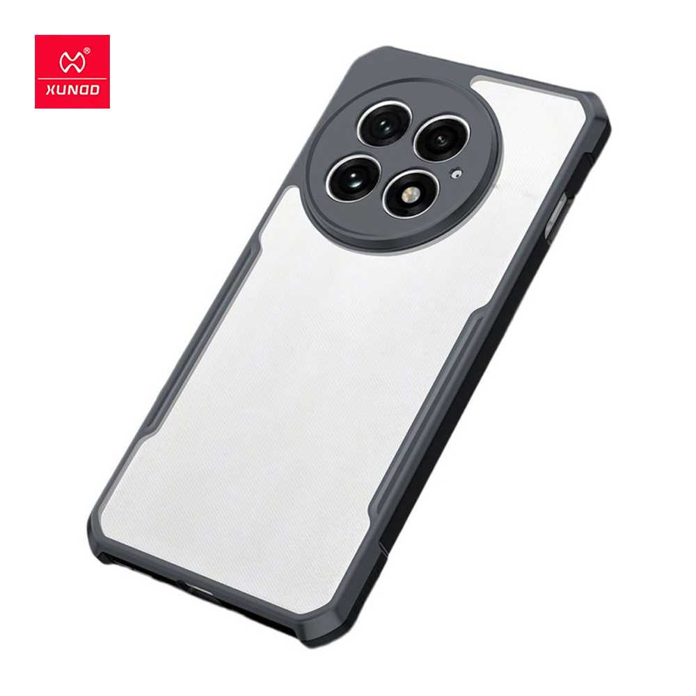 Og Xundd Shockproof Clear Bumper Case For OnePlus 13 - Black