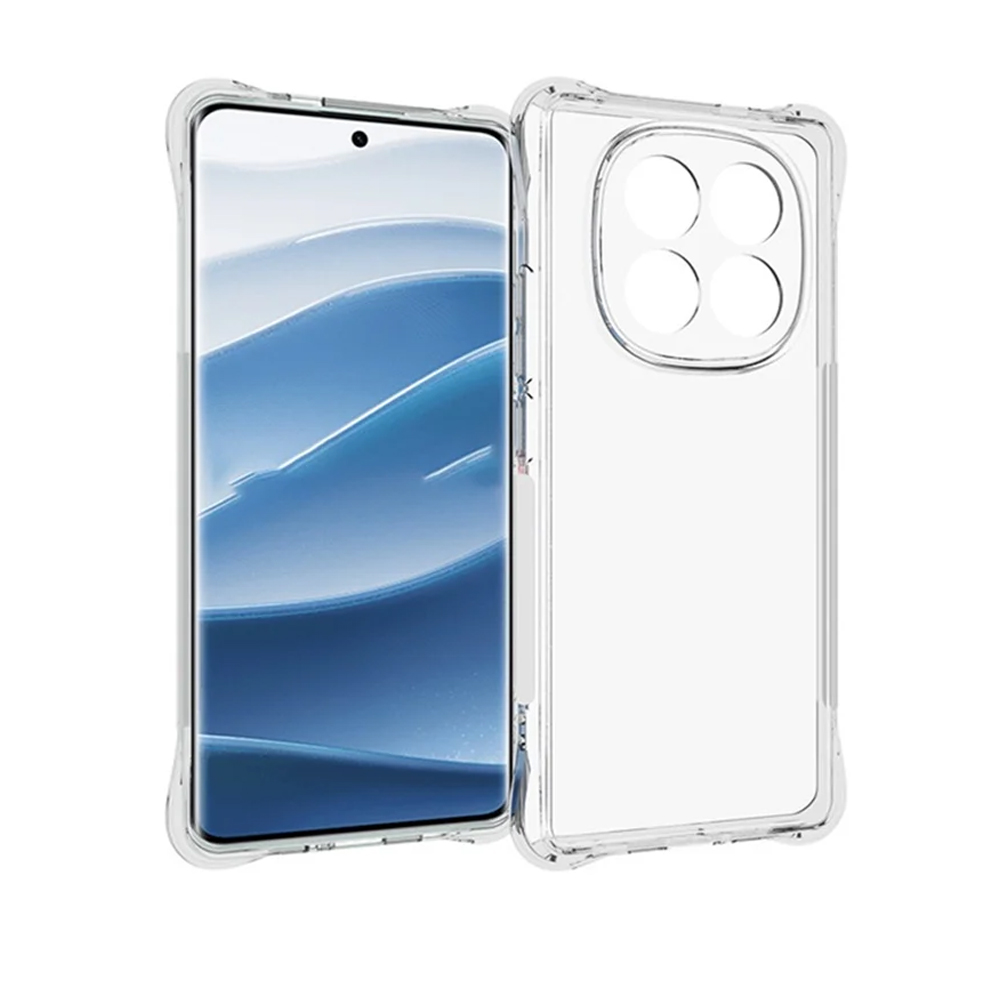 Crystal Clear Shockproof Soft Case For Redmi Note 14 Pro 5G