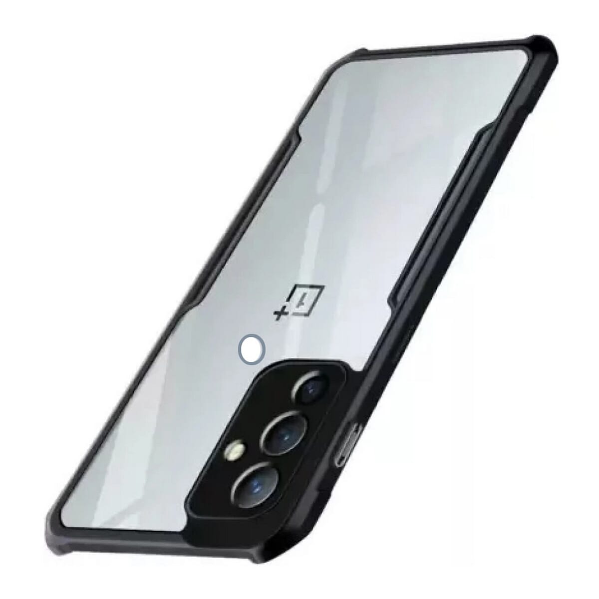 Clear Airbag Hybrid Case For OnePlus Nord N100 - Black