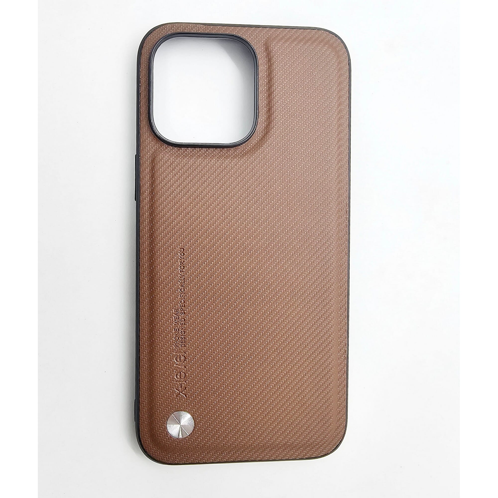 X-Level Slim Leather TPU Case For iPhone 14 Pro Max - Brown