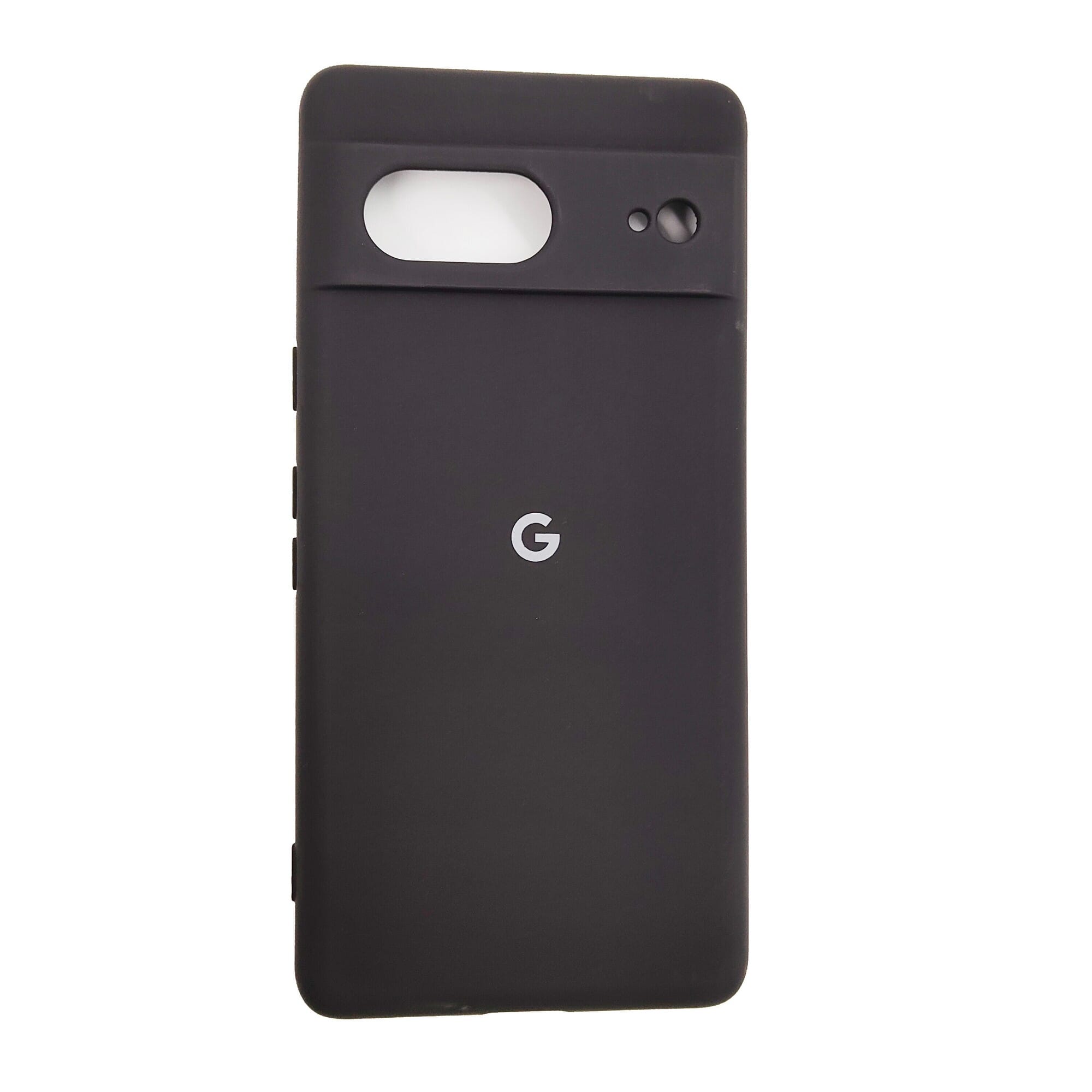 360° Silicone Bumper Case With Microfiber For Google Pixel 7 5G - Black