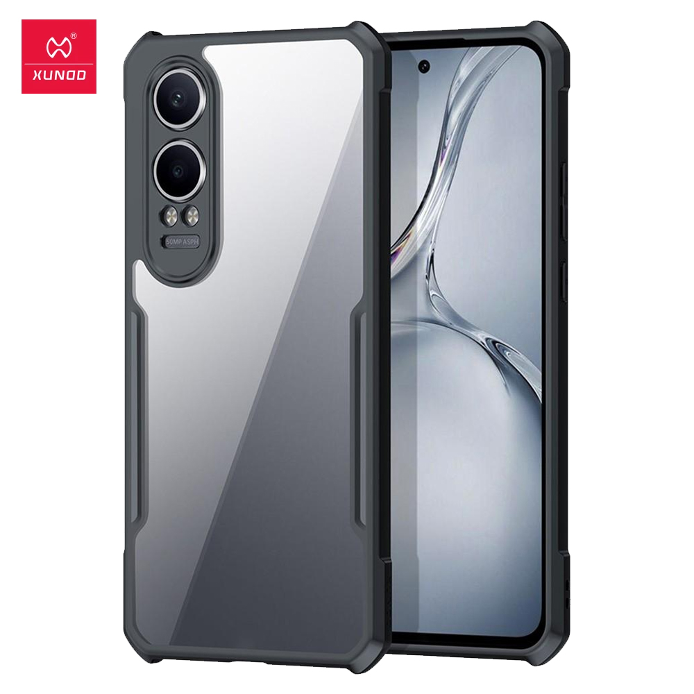 Xundd Military-Grade Shockproof TPU Case For OnePlus Nord CE 4 Lite 5G - Black