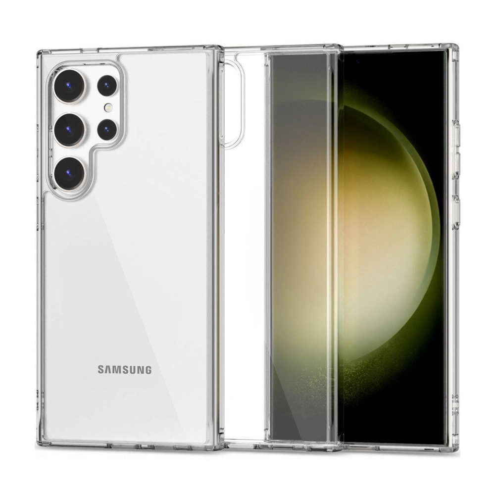 Crystal Clear Shockproof PC Case For Samsung Galaxy S24/S24 Plus/S24 Ultra 
