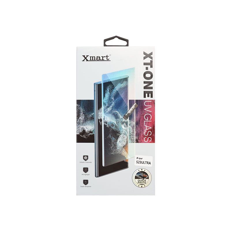 Xmart XT-ONE UV Curved Tempered Glass Protector For Samsung Galaxy S23 Ultra 