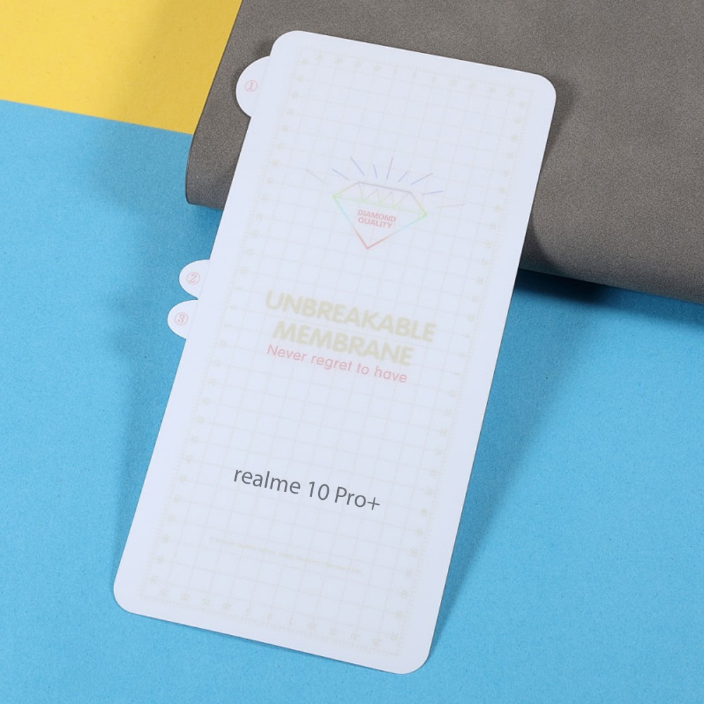 Realme 10 Pro Plus Unbreakable Membrane Screen Protector 