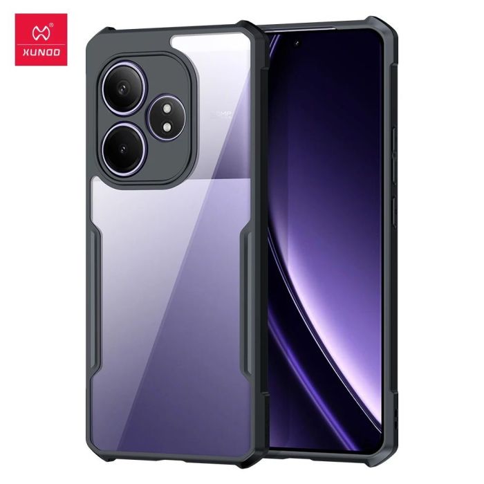 Realme GT 6T / GT 6 5G Xundd Military Shockproof Case - Black