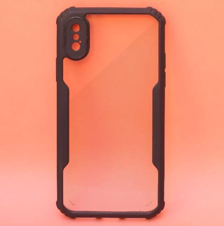 iPhone X / XS Clear PC Hybrid Transparent Back Cover