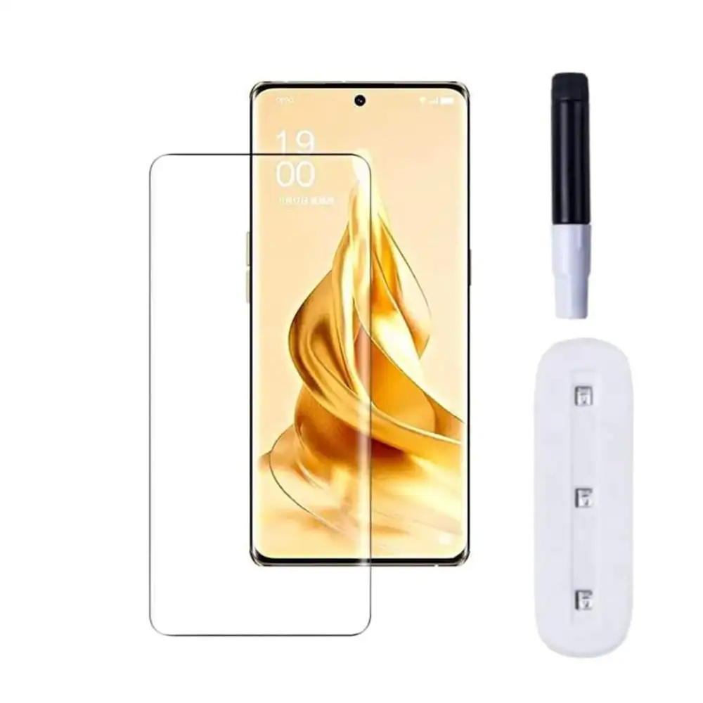 Oppo Reno 10 Pro Plus Premium UV Curved Tempered Glass 
