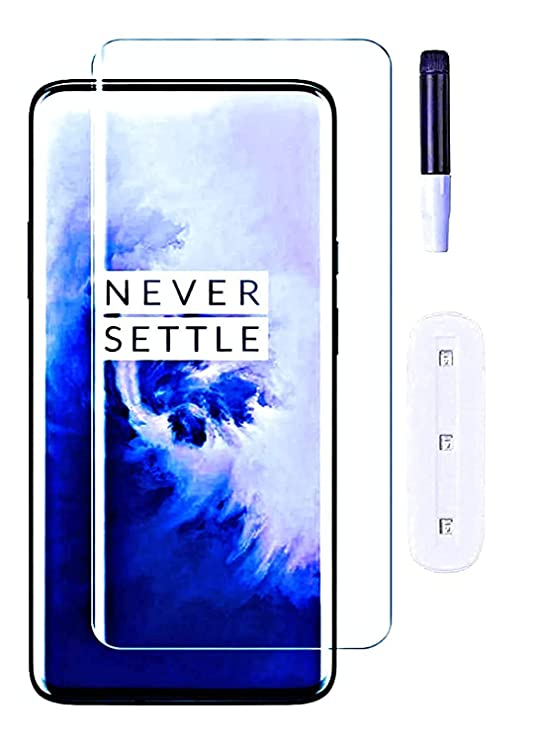 OnePlus 7 Pro 7T Pro 3D Curved UV 9H Xmart Tempered Glass Protector