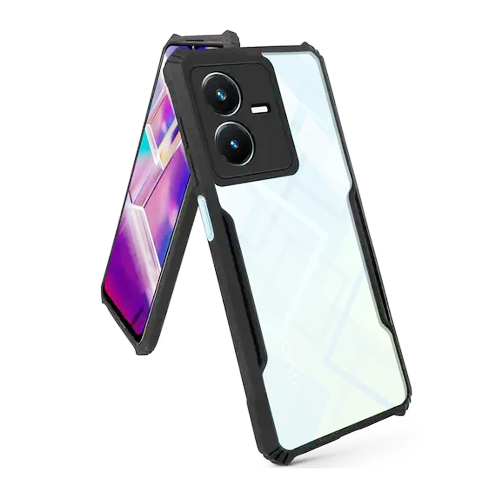 Vivo Y22/Y22s Clear Hybrid Bumper Back Case
