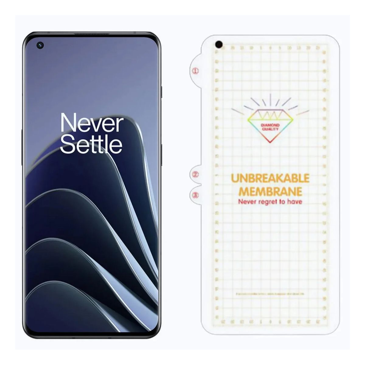 OnePlus 7/7T Pro Unbreakable Membrane Screen Protector