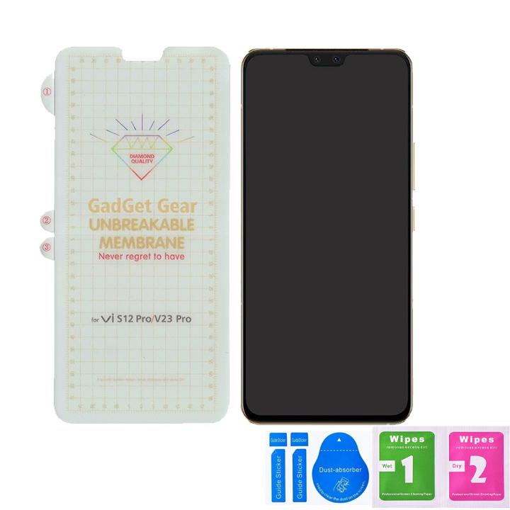 Vivo V23 Pro Transparent Soft Hydrogel Screen Protector 