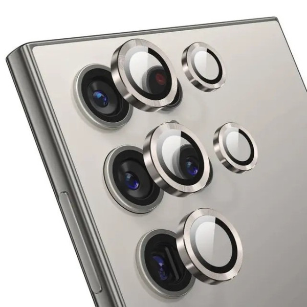 Samsung Galaxy S24 Ultra 5G Titanium Gray 360° Camera Lens Tempered Glass Protector
