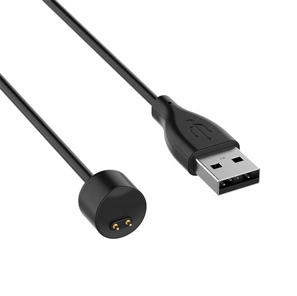 Mi Band 5 6 Magnetic USB Replacement Charging Cable - Black