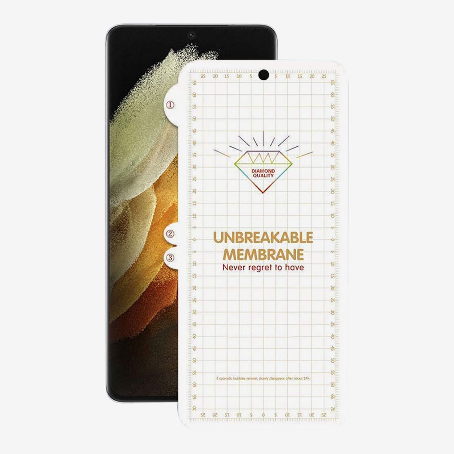 Samsung Galaxy S20 / S21 Unbreakable Membrane Screen Protector (Not Glass)