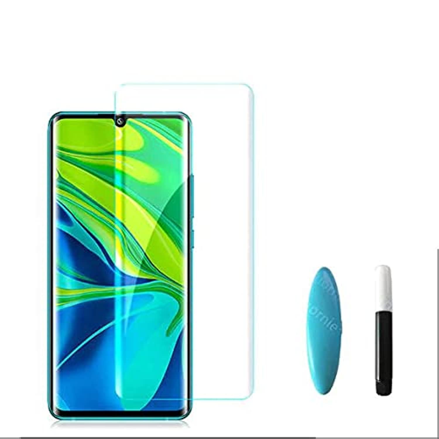 3D Curved UV 9H Tempered Glass Screen Protector For Mi Note 10 Lite By Xmart 