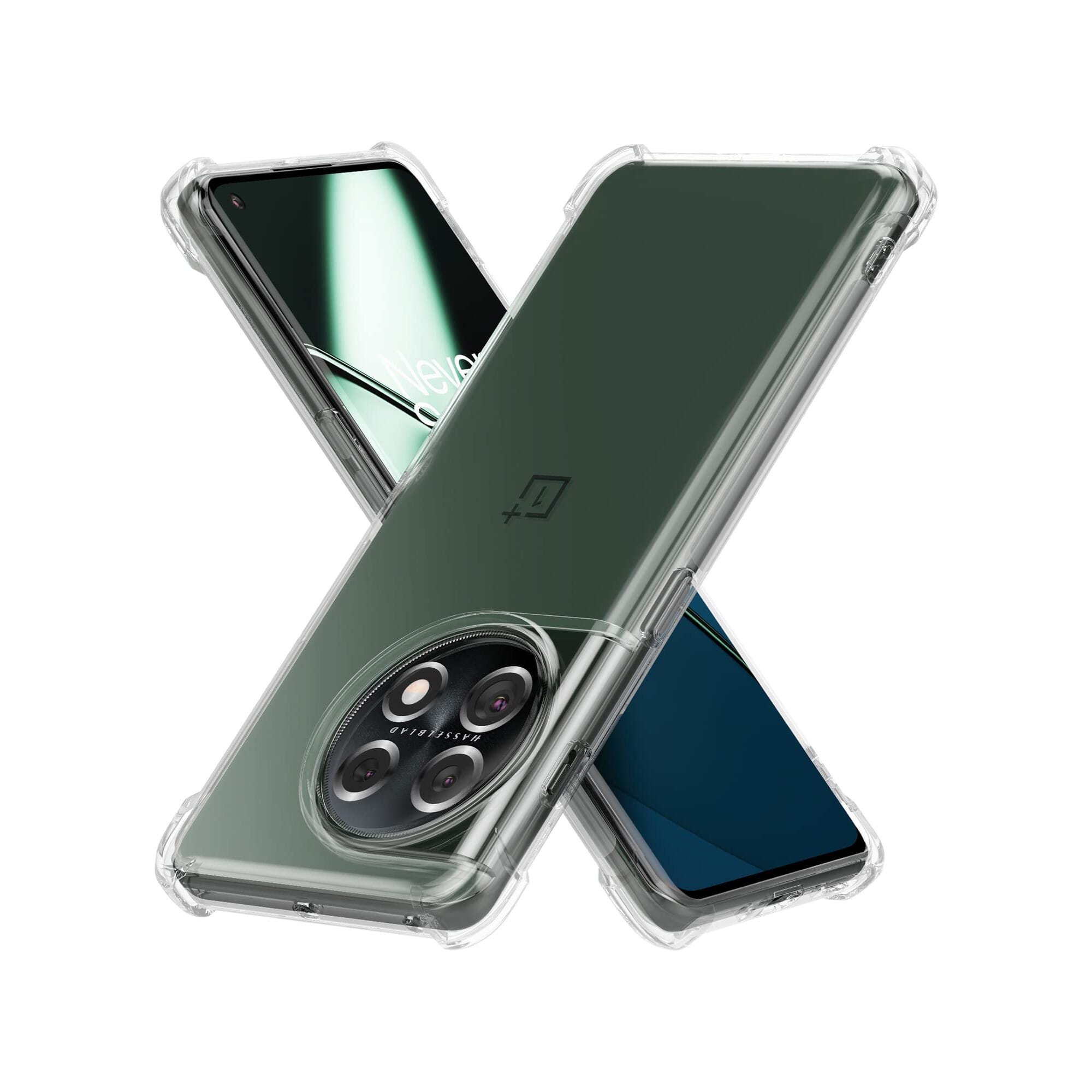 OnePlus 11 5G Crystal Hard Scratch-Resistant Corner Reinforced Case - Clear