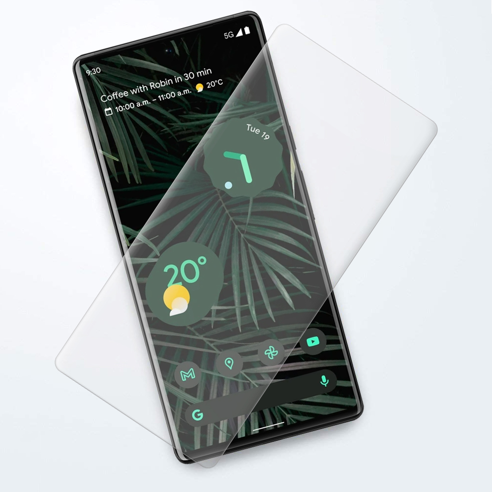 Google Pixel 6 Pro 3D Curved UV Tempered Glass Anti-Scratch Screen Protector