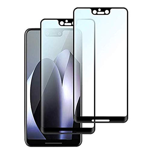 2 Pc Full Glue Tempered Glass Screen Protector For Google Pixel 3 XL