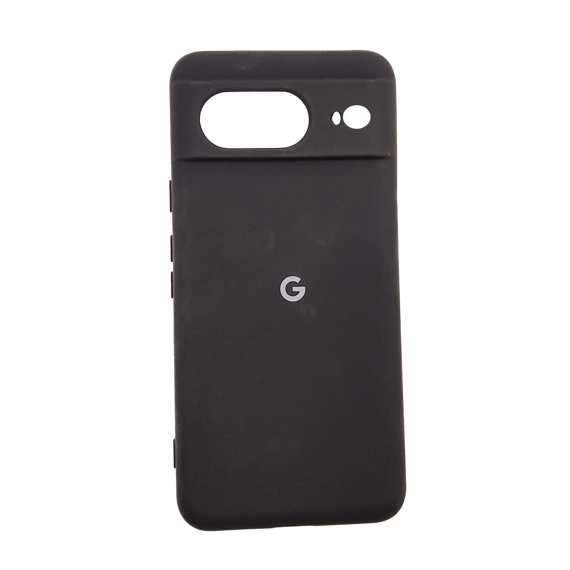 Google Pixel 8 / 8 Pro 5G Silicone Back Case with Microfiber & 360° Camera Protection 