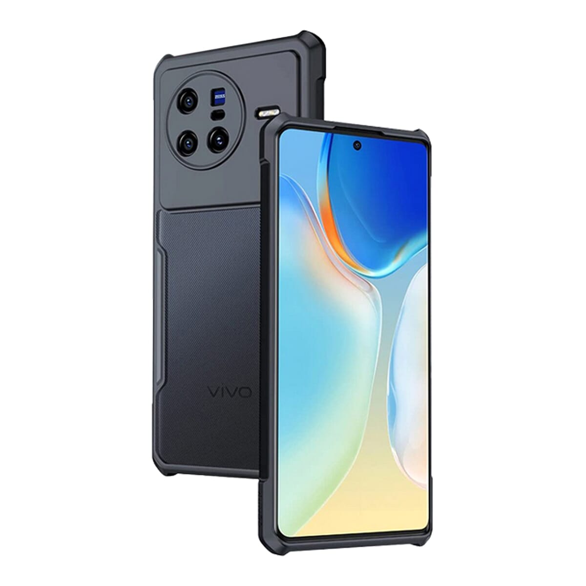 OG Xundd Urban Armor Gear Black Shockproof Case For Vivo X80 - Universal