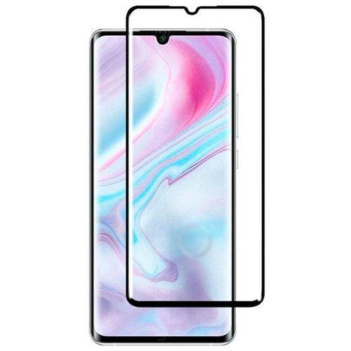 Curved Full Glue Glass Screen Protector Black For Xiaomi Mi Note 10 Lite