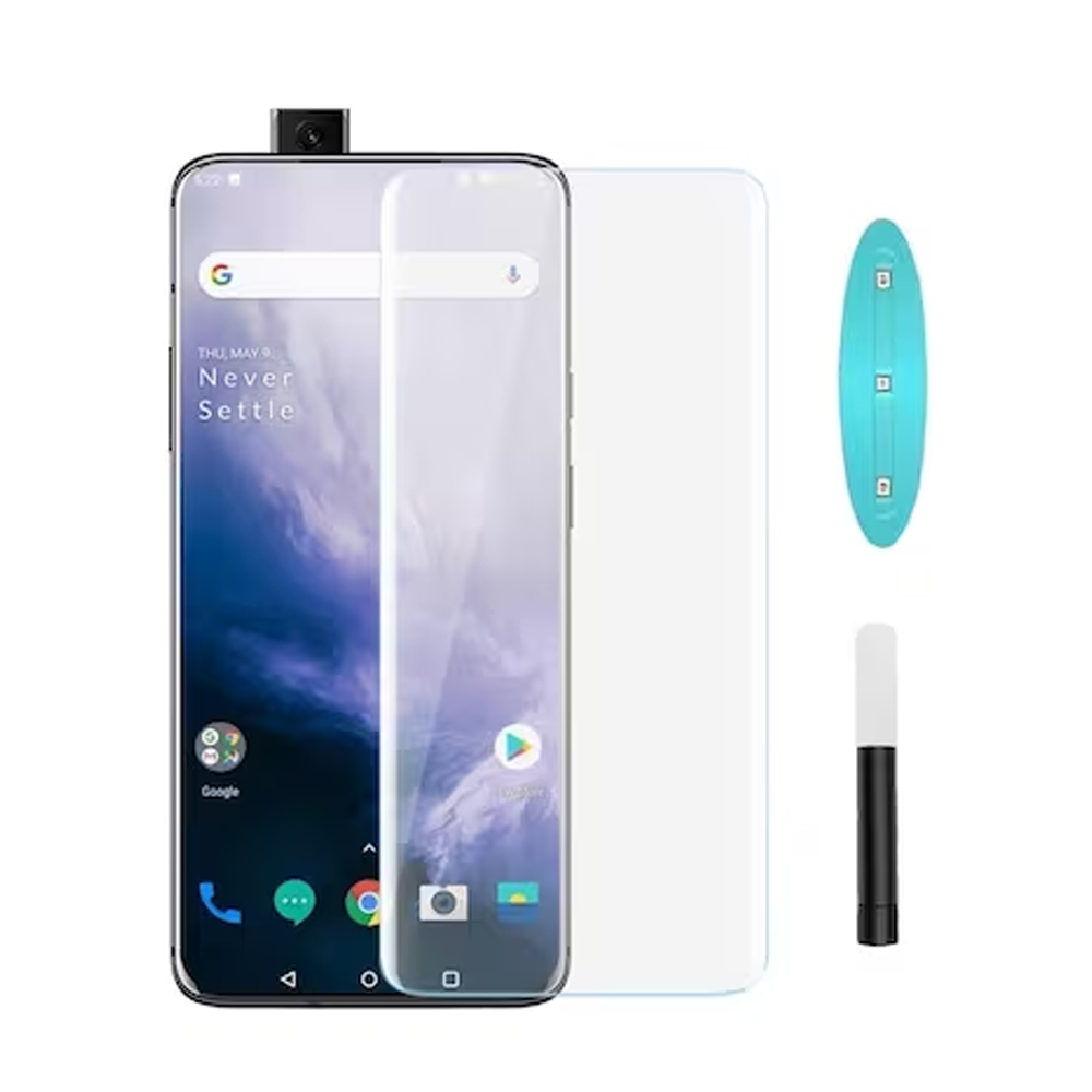 X-Mart UV Curved Tempered Glass For OnePlus 7 Pro – Borderless Screen Protector