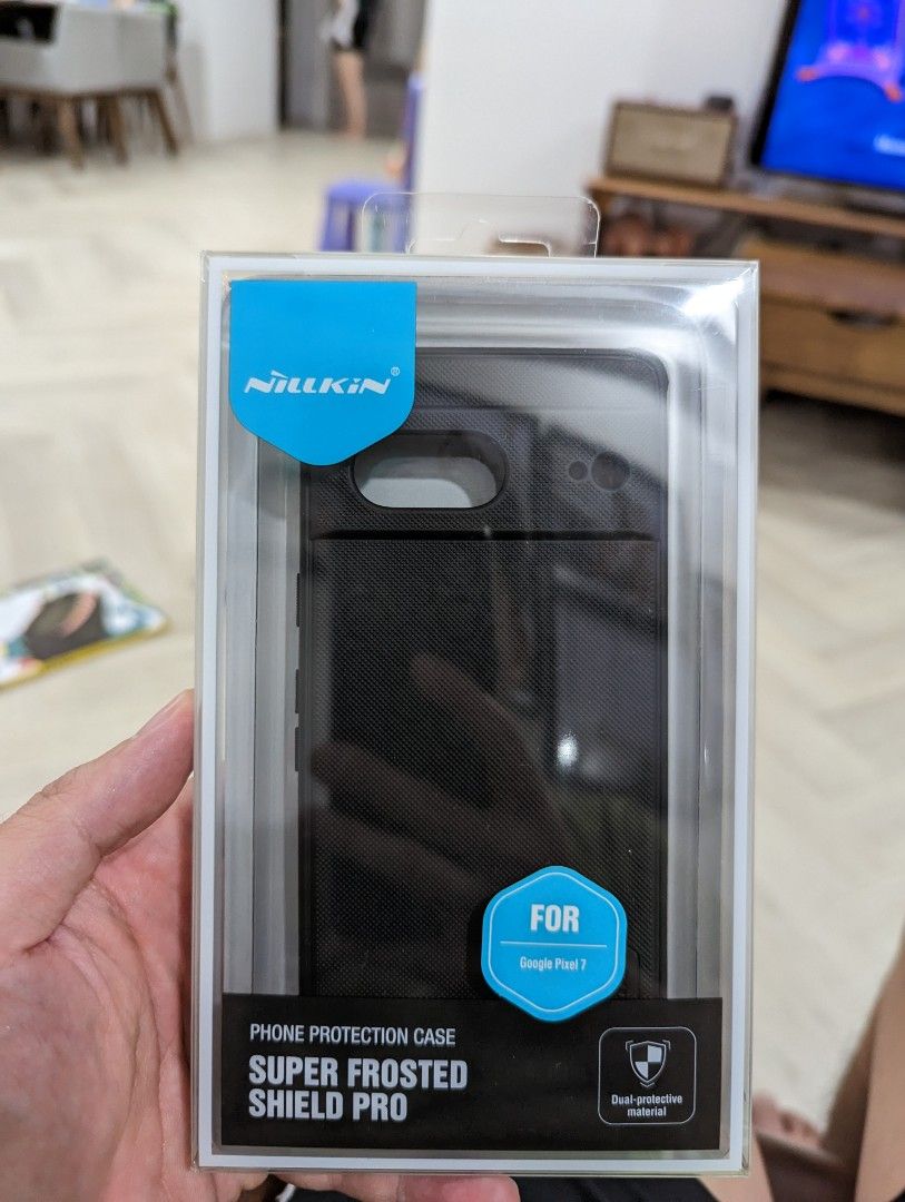 Nillkin Super Frosted Shield Ultra-Thin PC Protection Case For Google Pixel 7 - Black