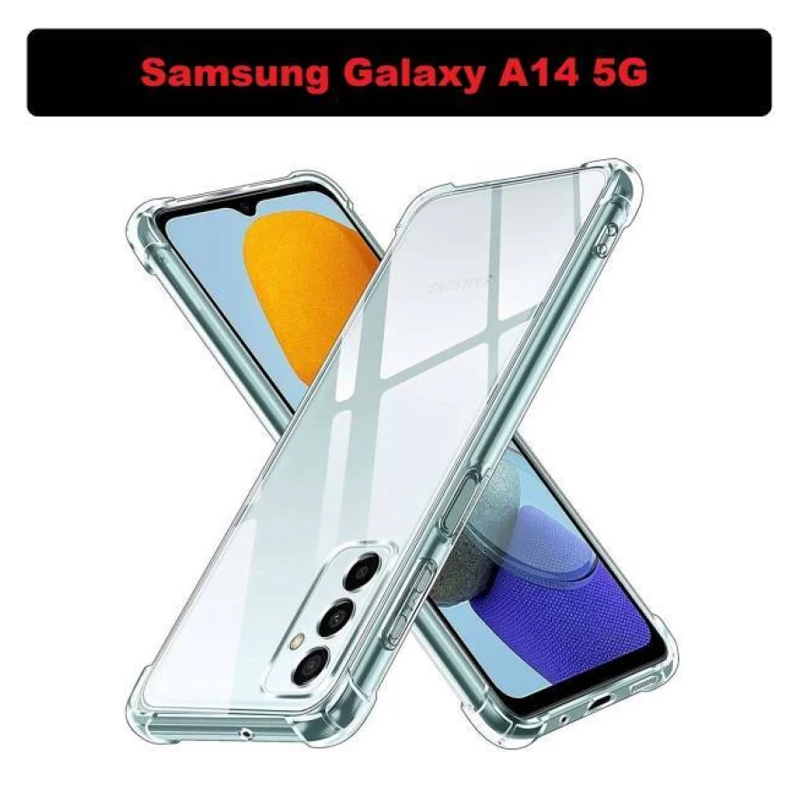 Clear Bumper Transparent Case For Samsung Galaxy A14 5G 
