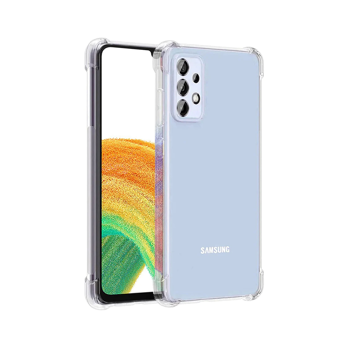 Samsung Galaxy A53 5G Transparent Airbag Case – Soft Shockproof Crystal Clear