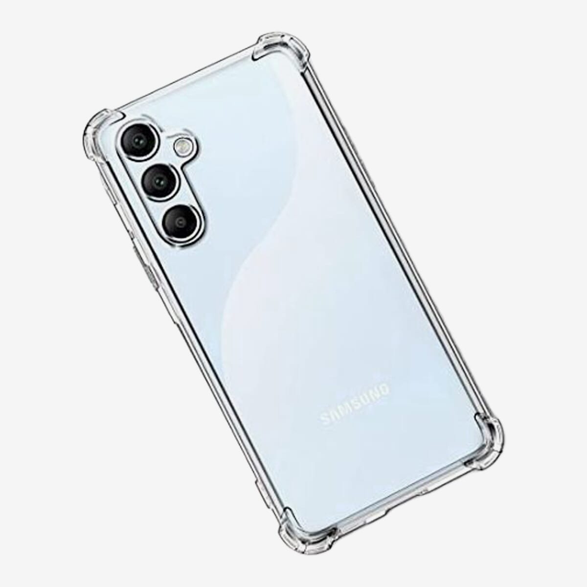 Samsung Galaxy A34 5G Transparent Slim Shockproof Case with Camera Protection