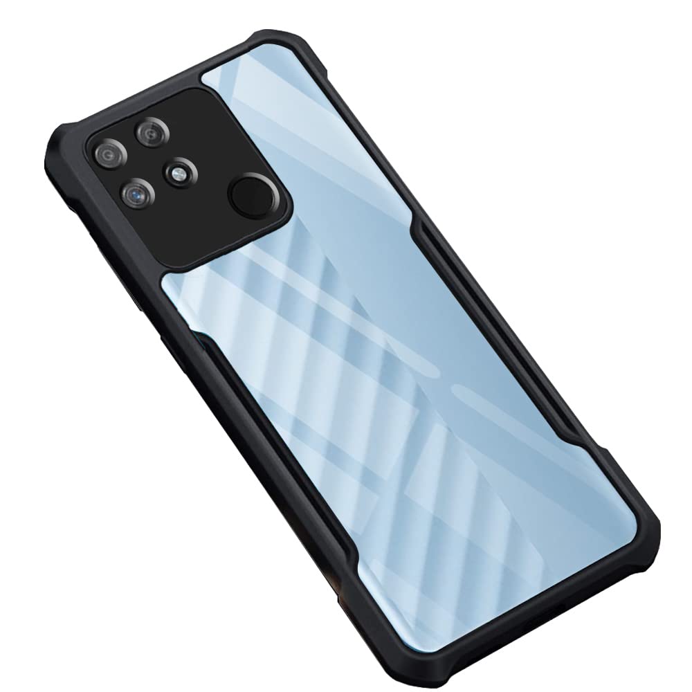 Realme Narzo 50A Clear Hard Back Case – Soft Casing, Camera Protection