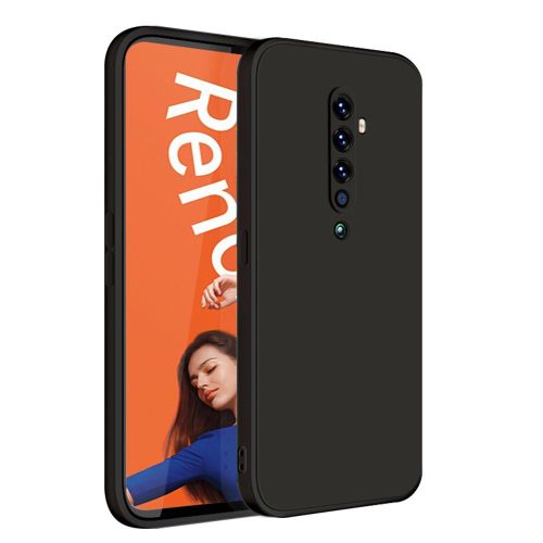 For OPPO Reno 2 Silicone Case - Slim Rubber Shockproof Cover With Camera Protection