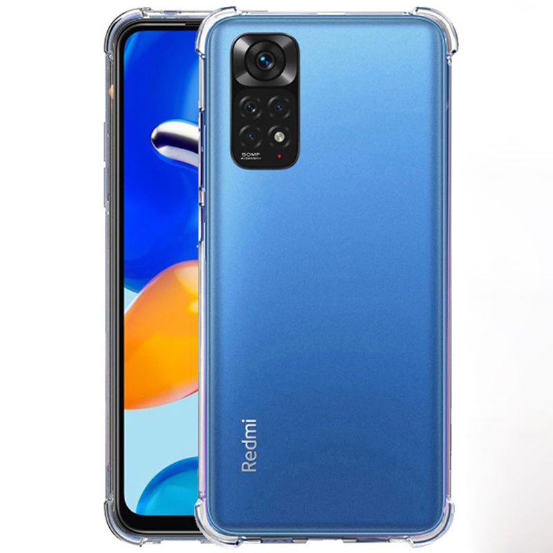 Redmi Note 11 Pro 5G/4G - Soft Crystal Clear Shockproof Gel TPU Cover Airbag Case