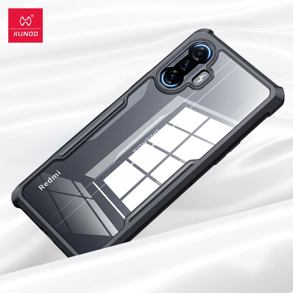 Xundd Case for POCO F3 GT / Redmi K40 Gaming  - Shockproof Clear Back Protection Phone Cover