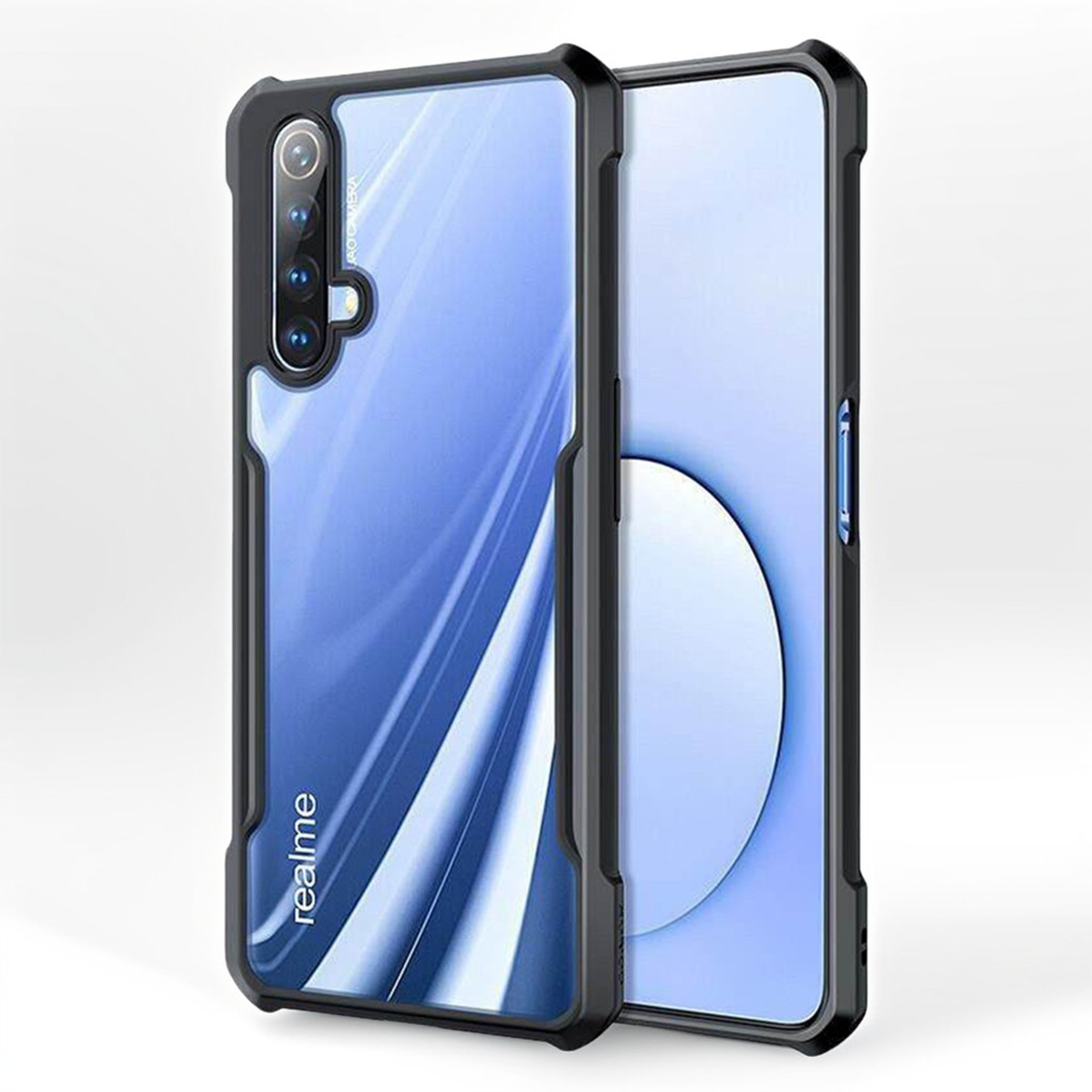 Realme X3 SuperZoom Clear Shockproof Protective Case Cover