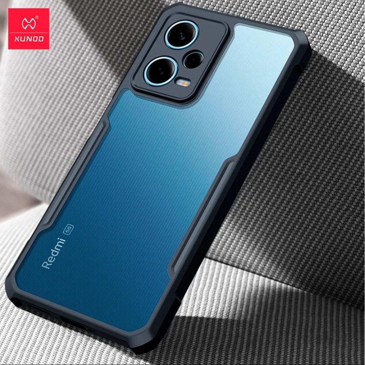 XUNDD Clear Shockproof Case For Redmi Note 12 Pro+ 5G – Airbag Protection