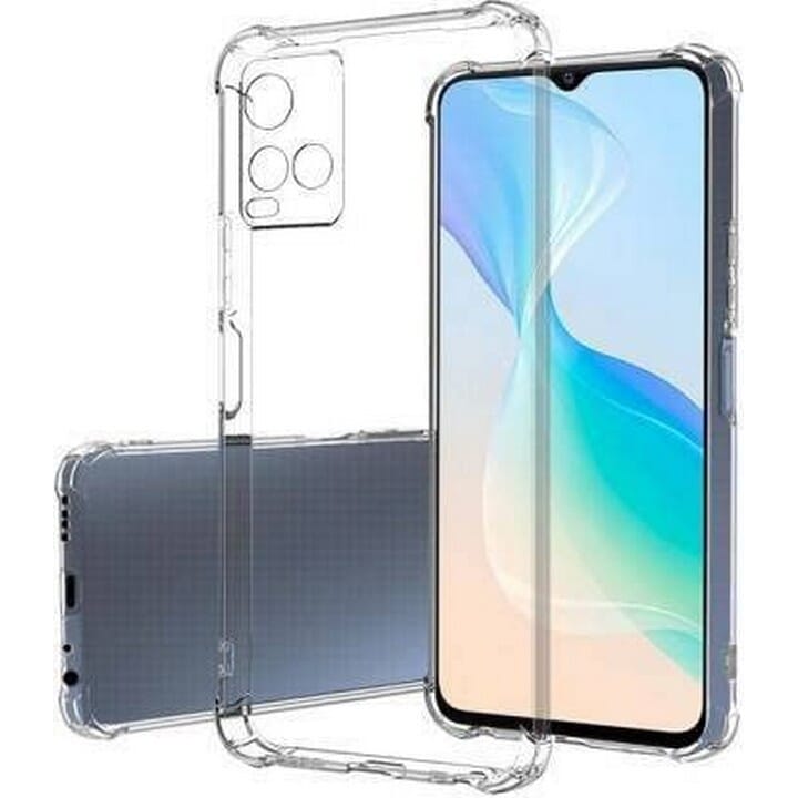 Vivo Y21/Y33S/Y21S Case - Airbag Shockproof Transparent Soft Clear Cover