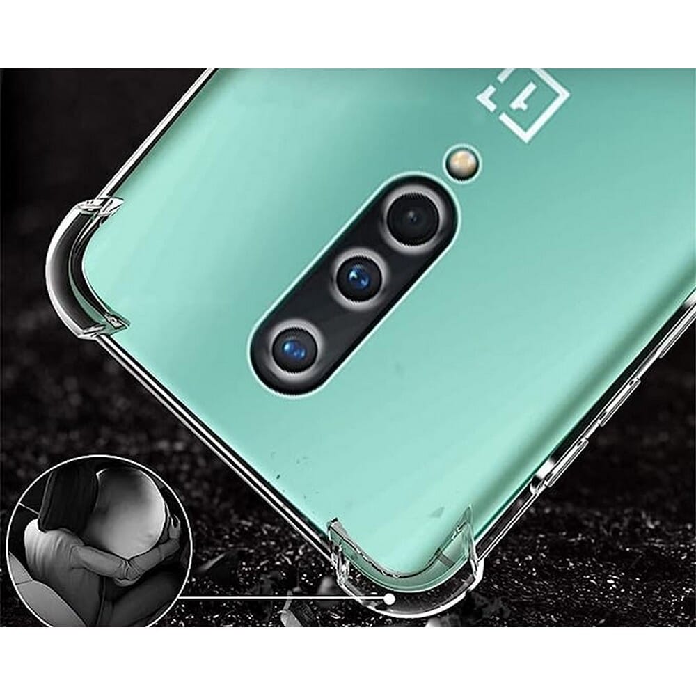 Case for OnePlus 8 - Corner Shockproof Protective Phone Case Soft TPU Slim Thin Cover